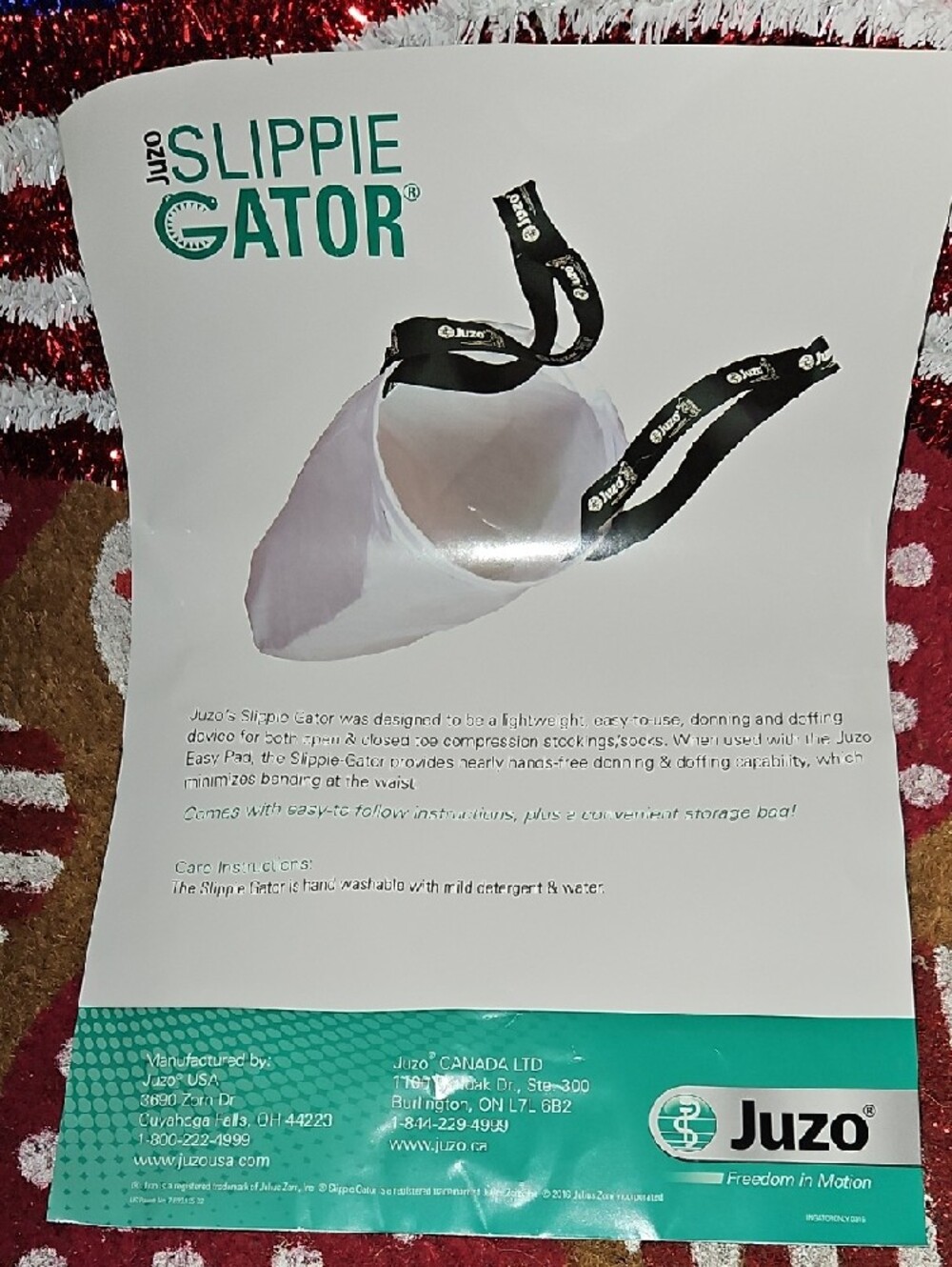 SLIPPIE GATOR 4 FAST&EASY APPLYING/REMOVING 4 ANY/ALL OF YOUR COMPRESSION SOCKS - Picture 3 of 16
